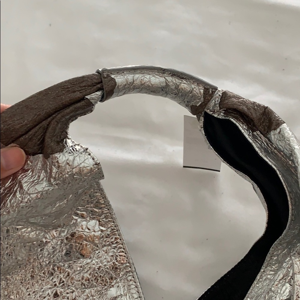 Maison Margiela Japanese Silver Crinkled Bag - Picture 2 of 6